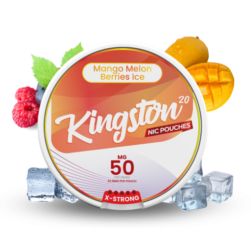 KINGSTON - MANGO MELON BERRIES ICE - POUCHES 32.5MG