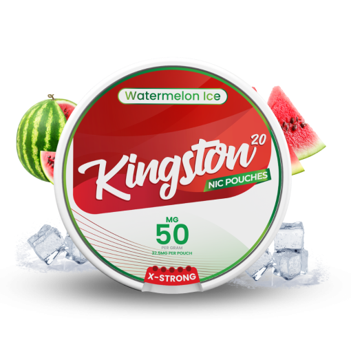 KINGSTON - WATERMELON ICE - POUCHES 32.5MG