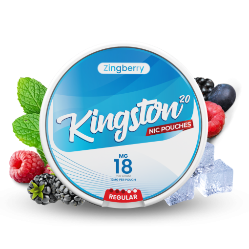 KINGSTON - ZINGBERRY - POUCHES 12MG