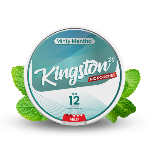 KINGSTON - MINTY MENTHOL - POUCHES 8MG