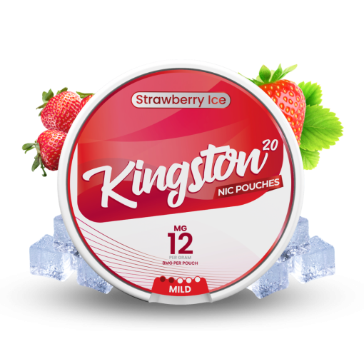 KINGSTON - STRAWBERRY ICE - POUCHES 8MG