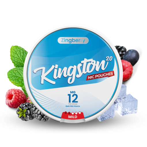 KINGSTON - ZINGBERRY - POUCHES 8MG