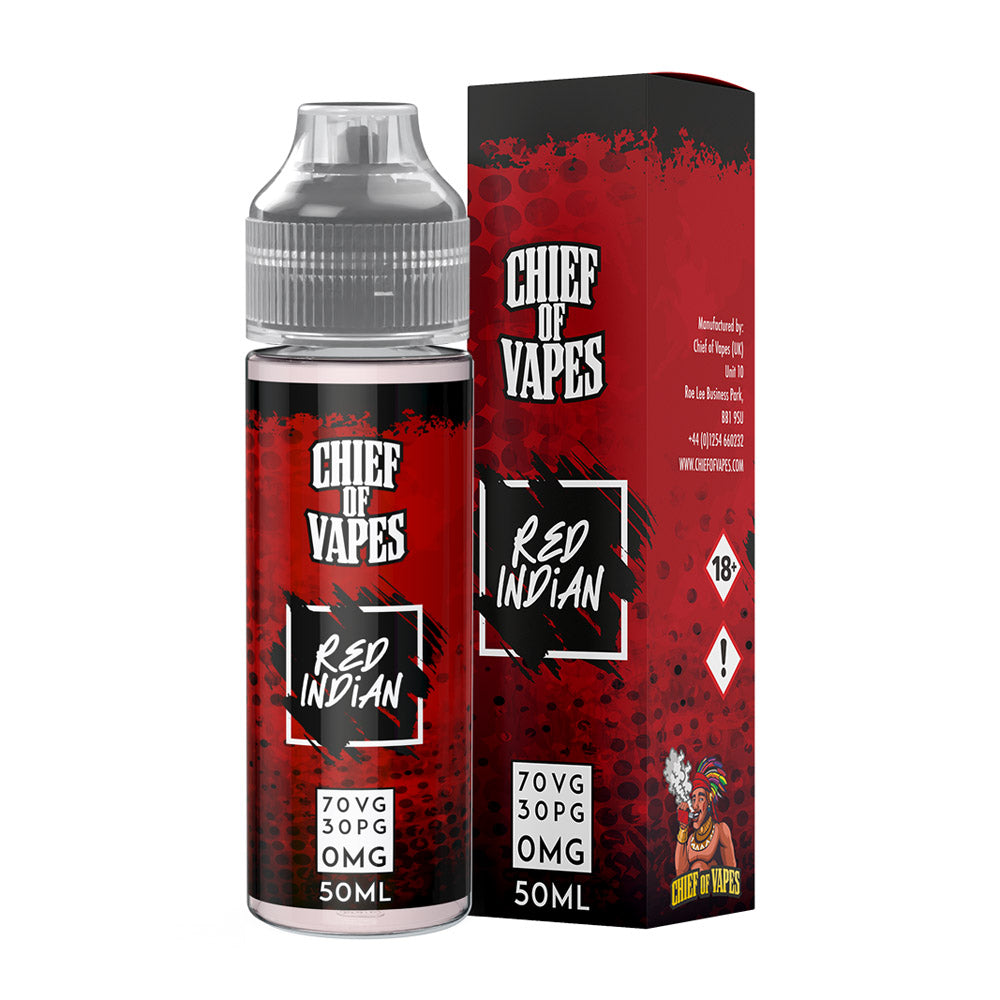 CHIEF OF VAPES - RED INDIAN - 50ML