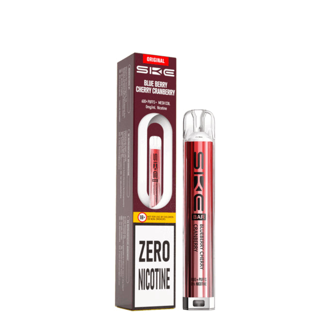 SKE CRYSTAL 0% - BLUEBERRY CHEERY CRANBERRY - DISPOSABLE