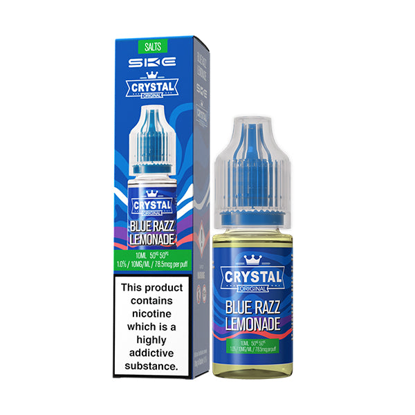 CRYSTAL SKE - BLUE RAZZ LEMONADE - NIC SALT 10MG