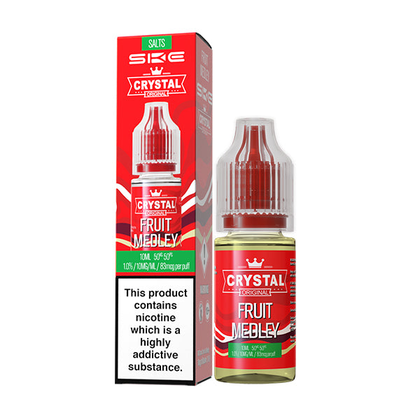 CRYSTAL SKE - FRUIT MEDLEY - NIC SALT 10MG