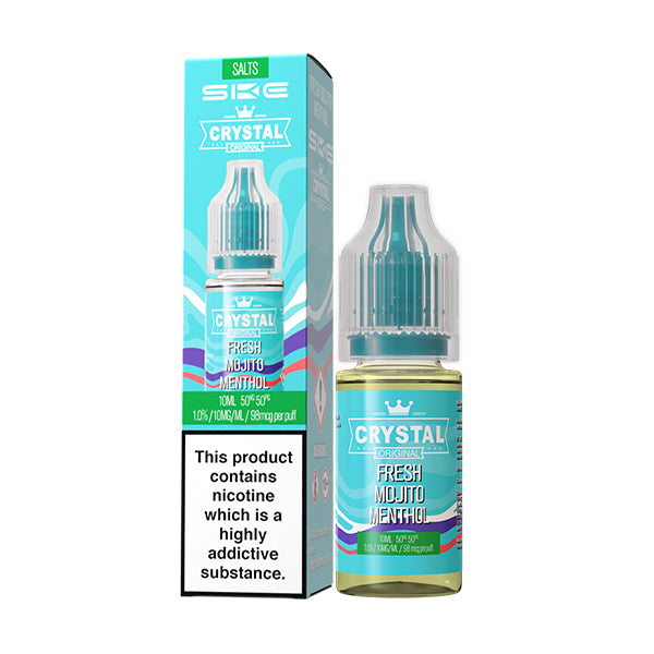 CRYSTAL SKE - FRESH MENTHOL MOJITO - NIC SALT 10MG