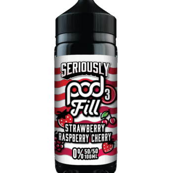 SERIOUSLY PODFILL 3 - STRAWBERRY RASPBERRY CHERRY - 100ML