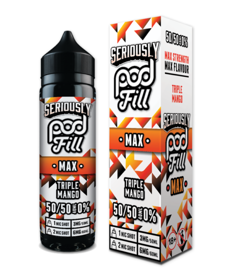 SERIOUSLY POD FILL MAX - TRIPLE MANGO - 40ML