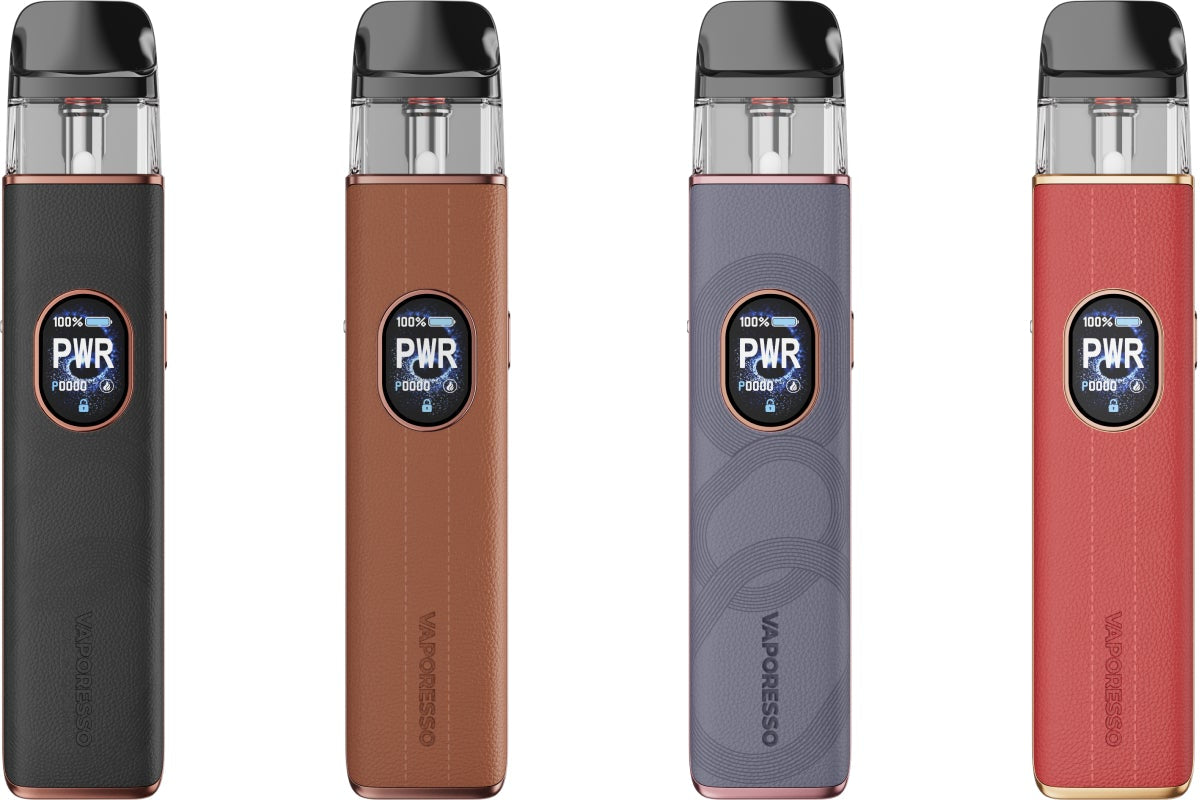 VAPORESSO - XROS 5 - GREY LEATHER (Limited Leather Edition)