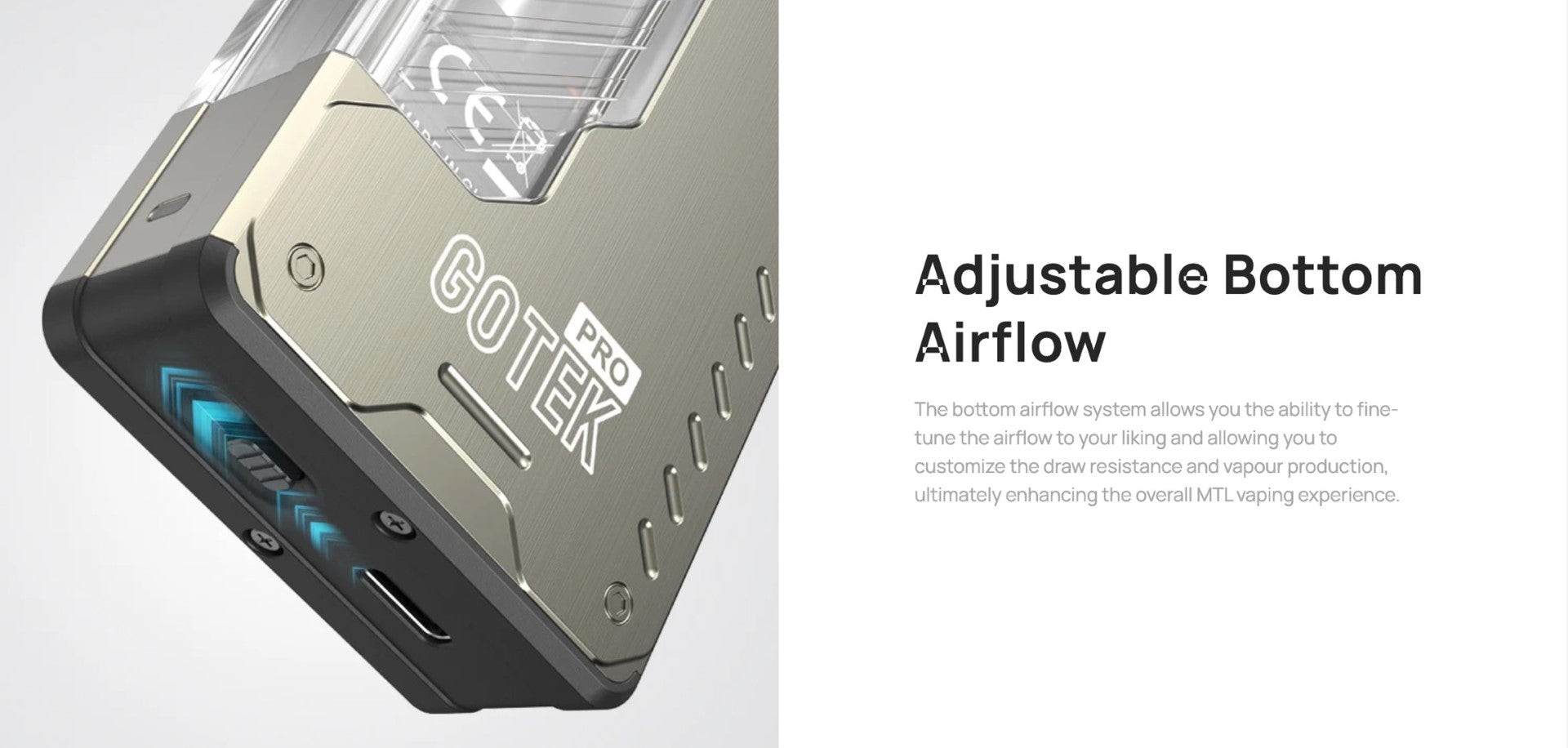 Aspire - Gotek Pro Kit - Titanium