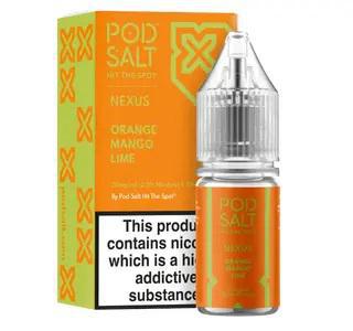 Pod Salt Orange Mango Lime - Nic Salt - 5MG