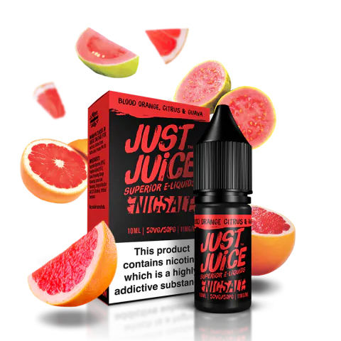 Just Juice - Blood Orange Citrus & Guava - Nic Salt- 11MG