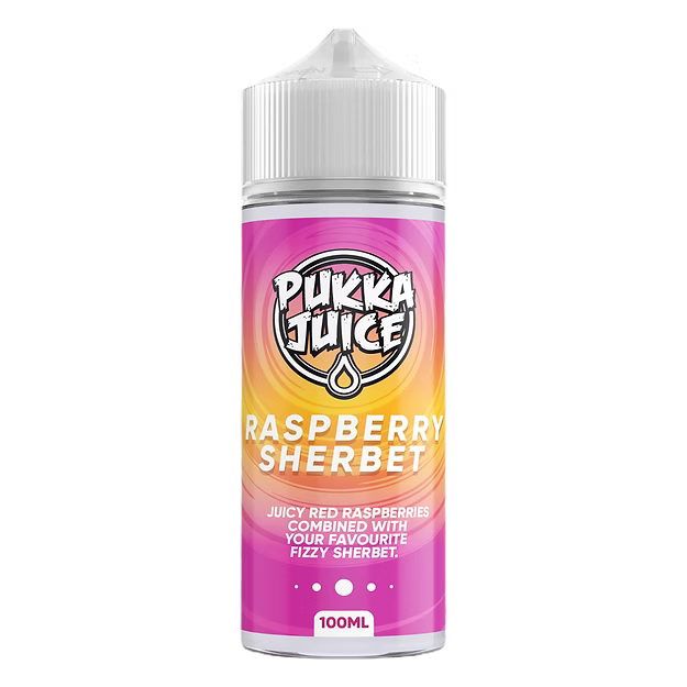 PUKKA JUICE - RASPBERRY SHERBET - 100ML
