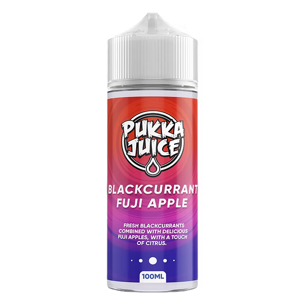 PUKKA JUICE - BLACKCURRANT FUJI APPLE - 100ML