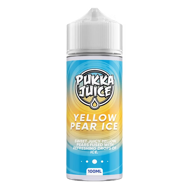 PUKKA JUICE - YELLOW PEAR ICE - 100ML