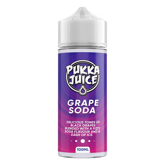 PUKKA JUICE - GRAPE SODA - 100ML