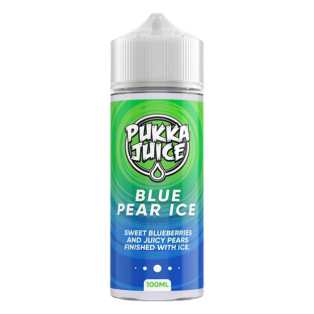 PUKKA JUICE - BLUE PEAR ICE - 100ML