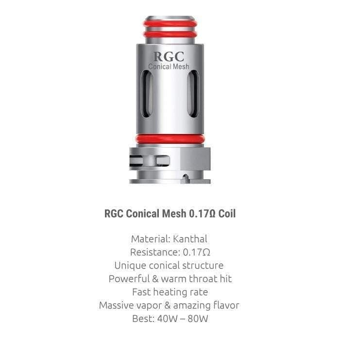 Smok - Rpm Rgc 0.17 Coils </br>(5 Pack)