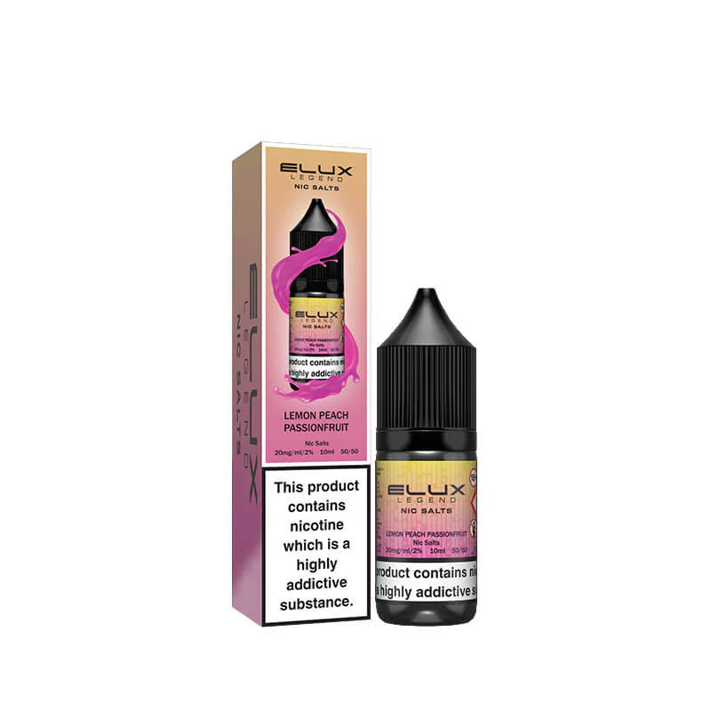 ELUX - LEMON PEACH PASSIONFRUIT - NIC SALT 10MG
