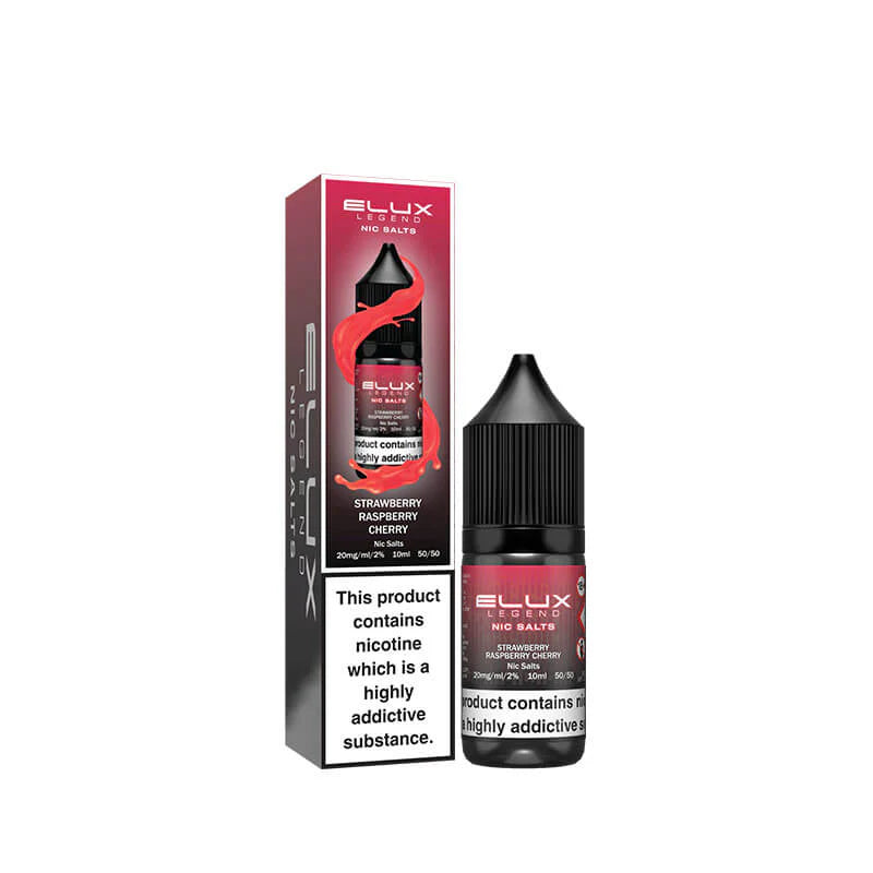 ELUX - STRAWBERRY RASPBERRY CHERRY - NIC SALT 10MG