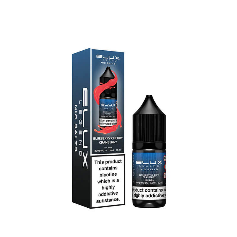 ELUX - BLUEBERRY CHERRY CRANBERRY - NIC SALT 10MG