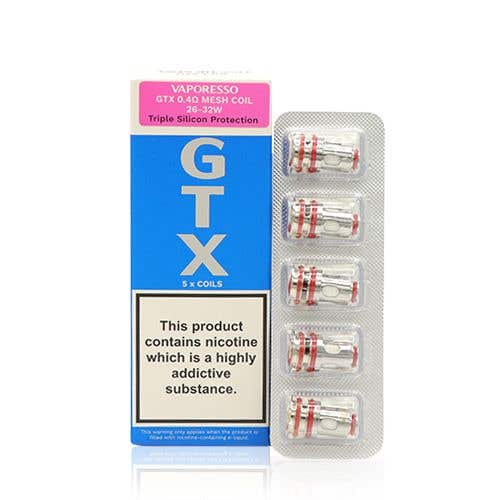 Vaporesso - Gtx Coils 0.4</br> (5 Pack)