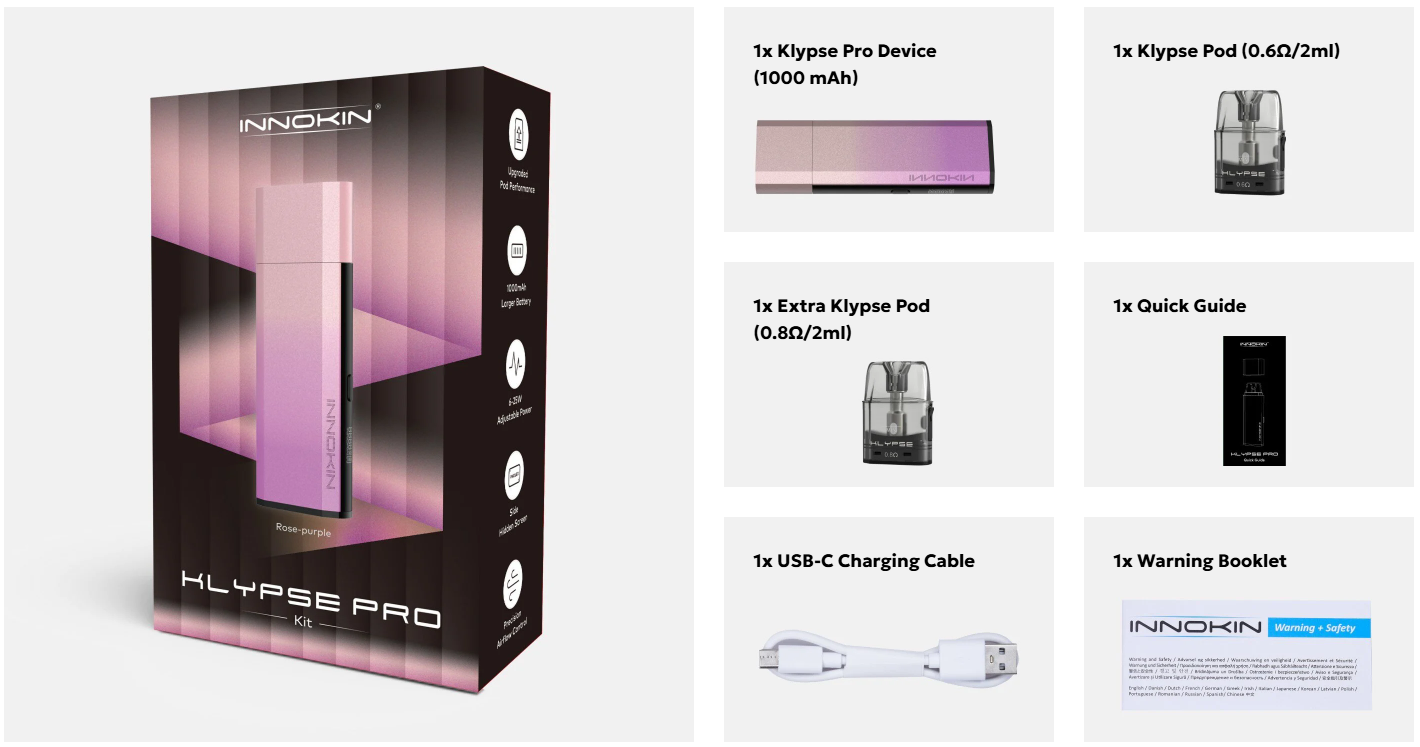 Innokin - Klypse Kit Pro Kit - Silver