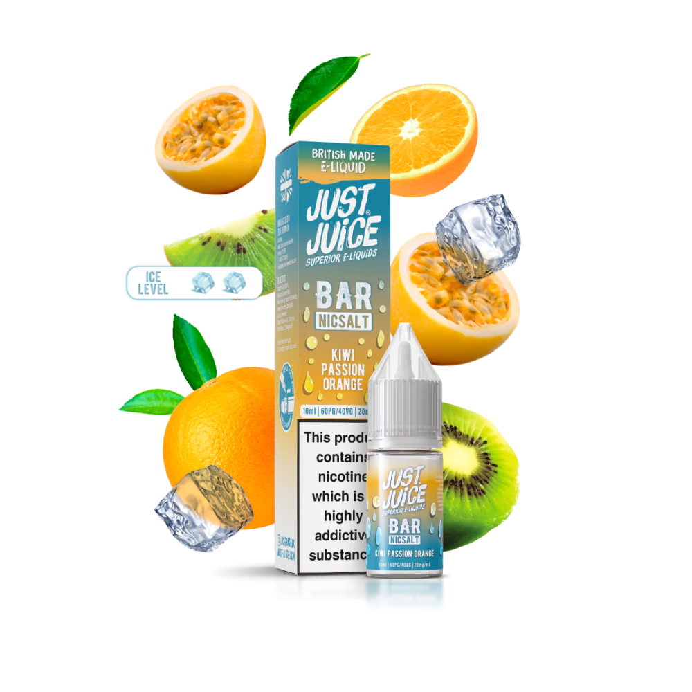 JUST JUICE - KIWI PASSION ORANGE - NIC SALT 10MG