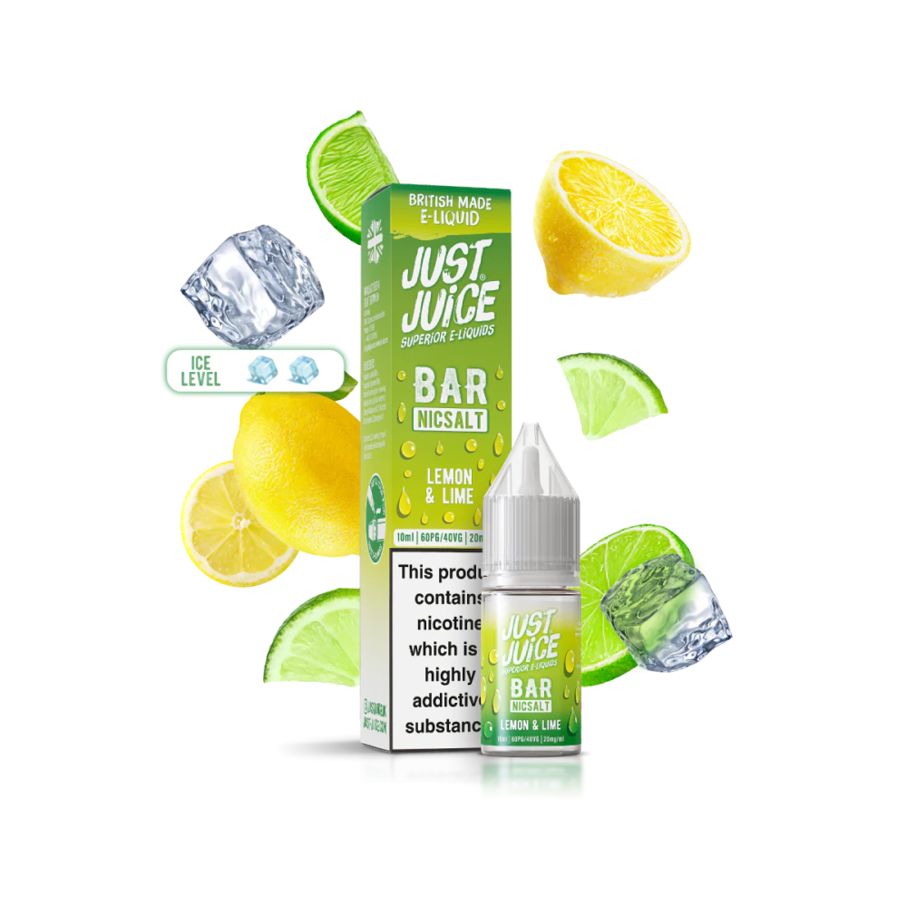 JUST JUICE - LEMON & LIME - NIC SALT 5MG