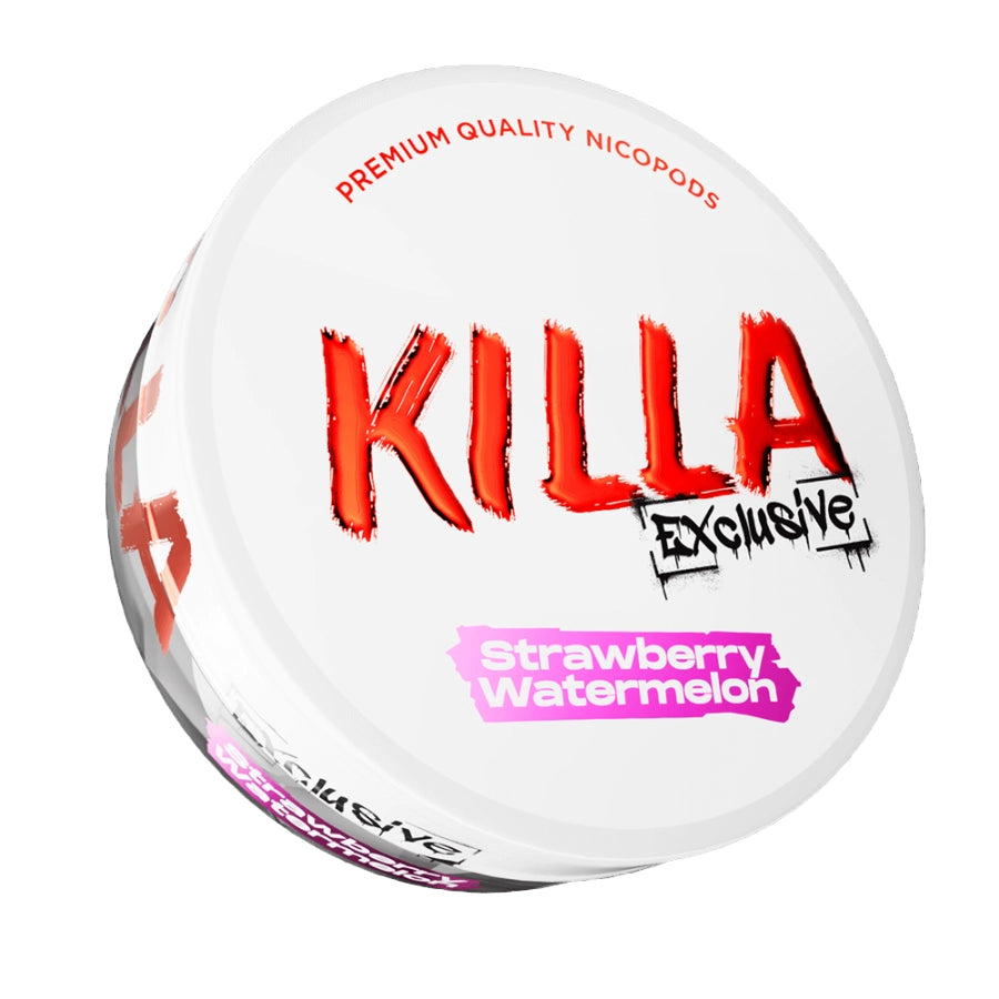KILLA - STRAWBERRY WATERMELON - NICOTINE POUCHES 13.2MG
