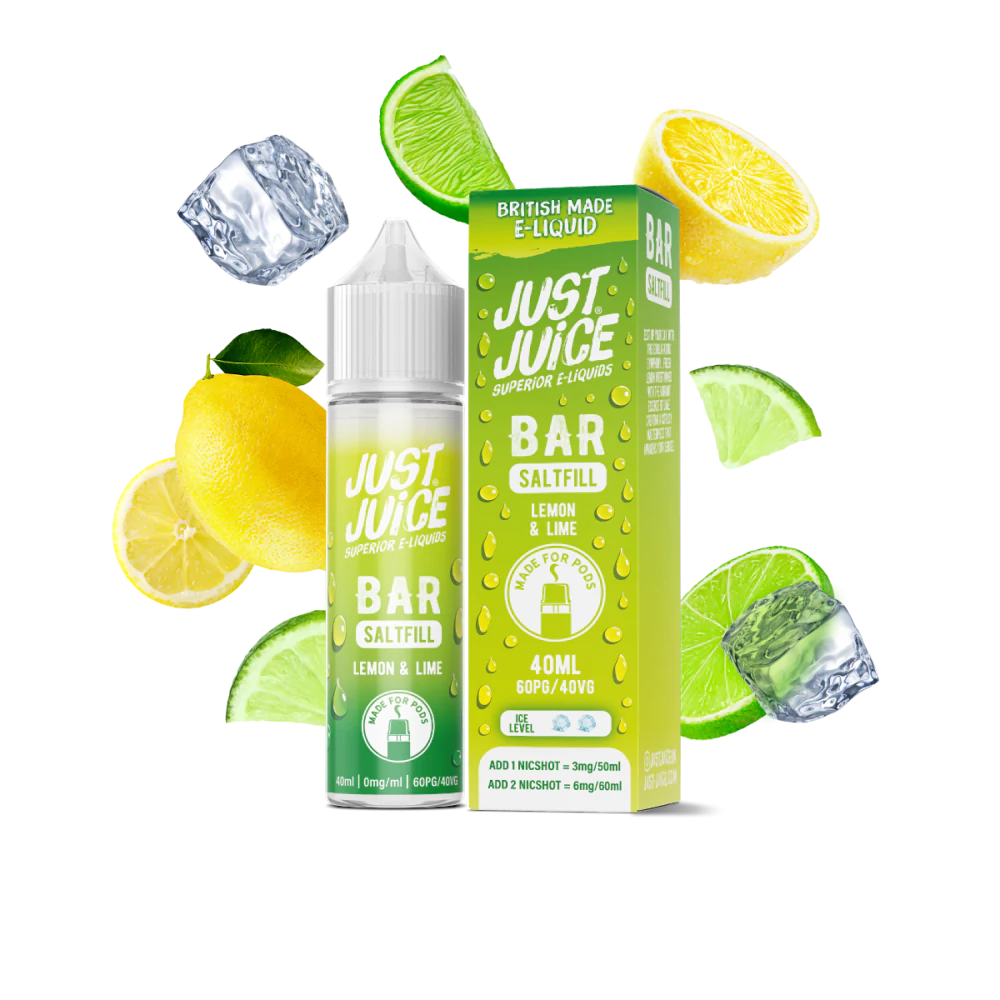 Just Juice - Lemon & Lime - 40ml