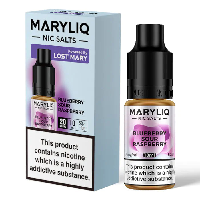 MARYLIQ - BLUEBERRY SOUR RASPBERRY - NIC SALT 10MG