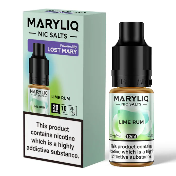 MARYLIQ - LIME RUM - NIC SALT 10MG