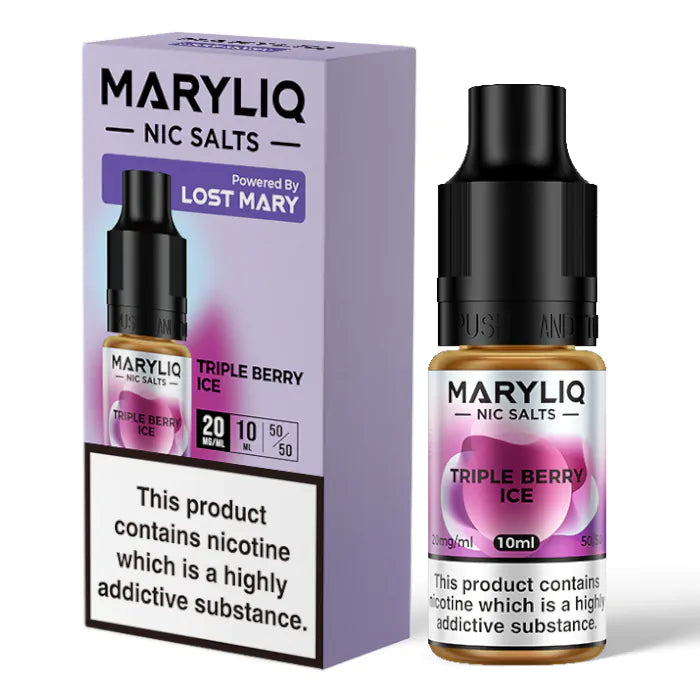 MARYLIQ - TRIPLE BERRY ICE - NIC SALT 10MG