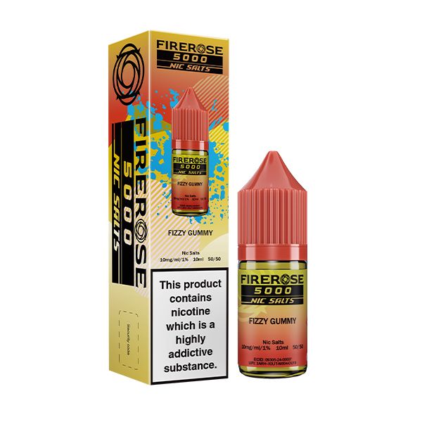 FIREROSE 5000 - FIZZY GUMMY - NIC SALT 10MG