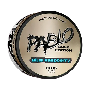 PABLO GOLD - BLUE RASPBERRY - POUCHES 17MG