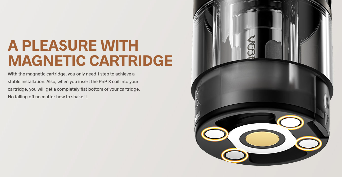 VOOPOO - PNP X MTL POD TANK - GREY