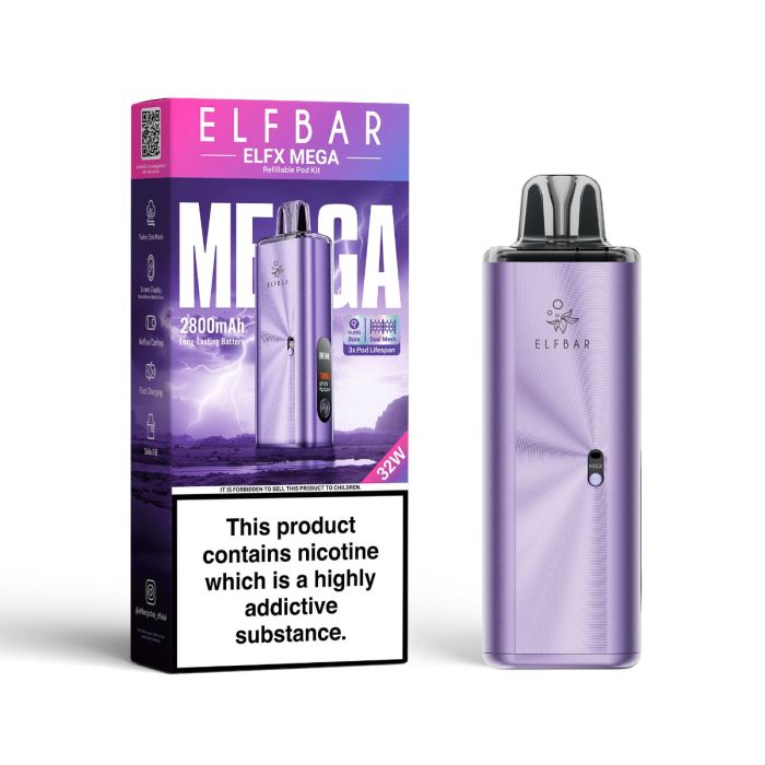 ELFBAR - ELFX MEGA KIT - PURPLE