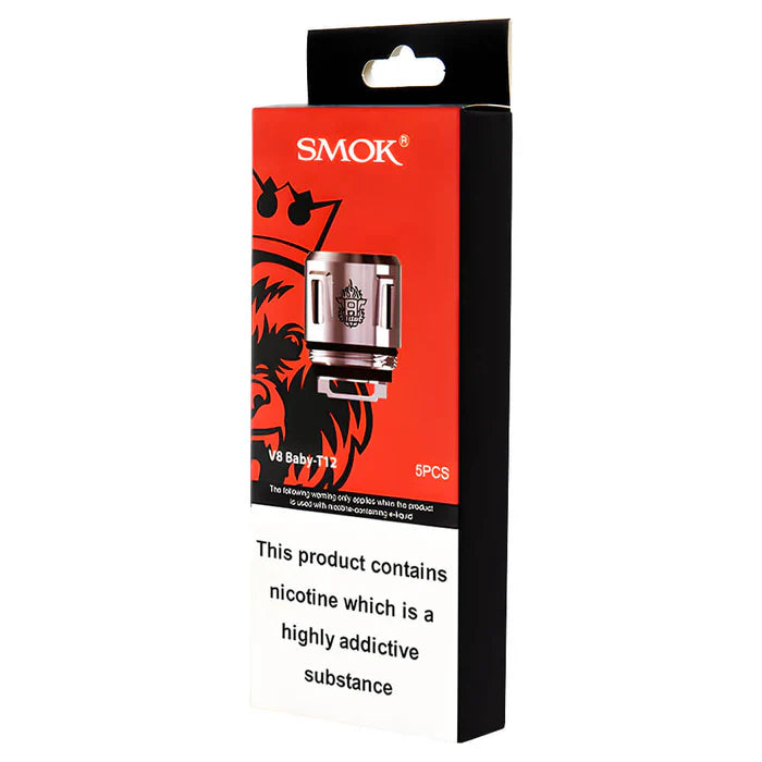 Smok - V8 Baby T12 Coils </br>(5 Pack)