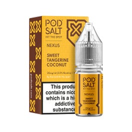 Pod Salt - Sweet Tangerine Coconut - Nic Salt - 10MG