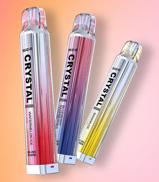SKE CRYSTAL 0% - BANANA ICE - DISPOSABLE