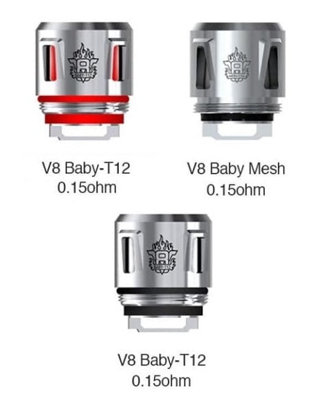 Smok - V8 Baby Mesh Coils </br>(5 Pack)