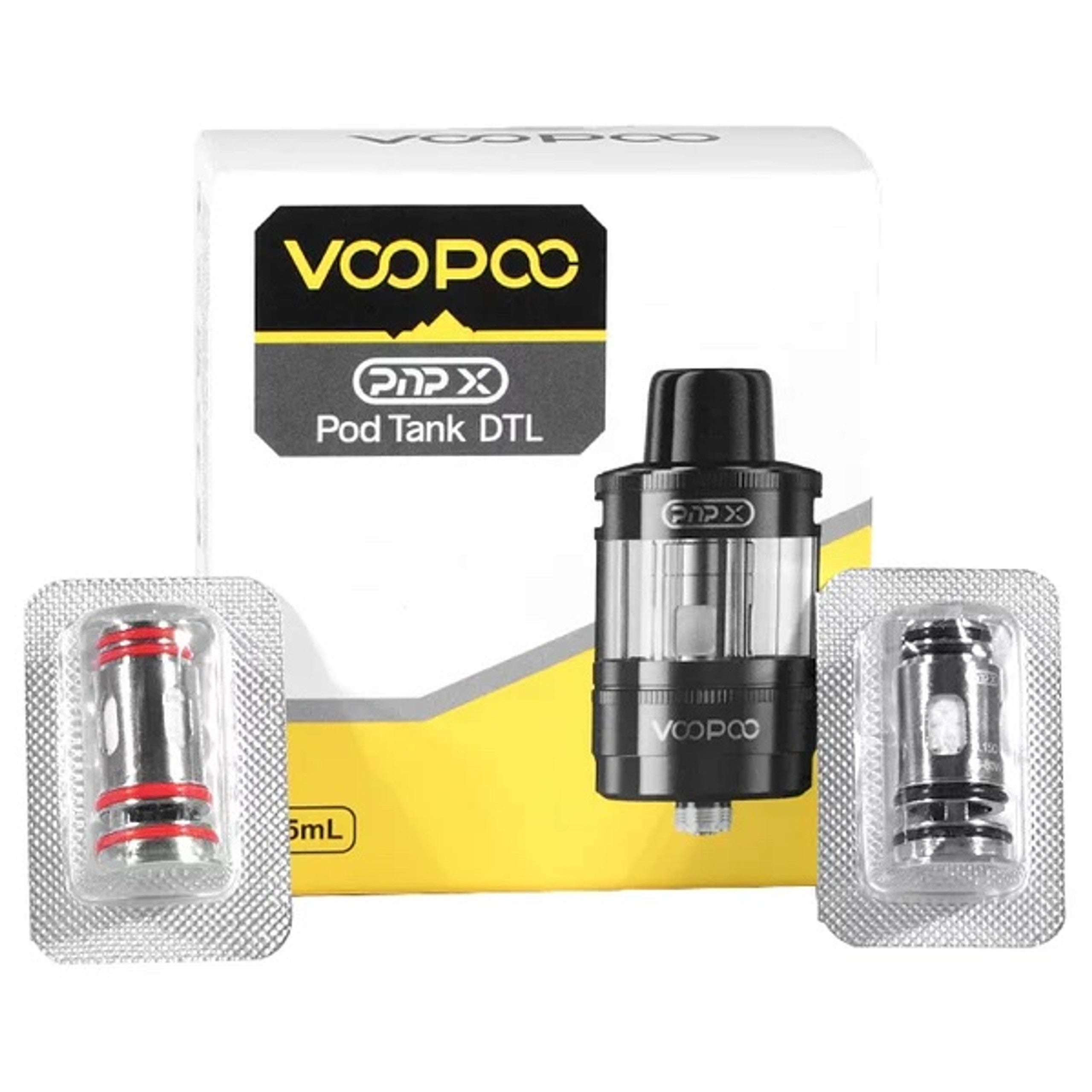 VOOPOO - PNP X DTL POD TANK - BLACK