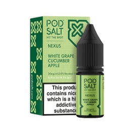 Pod Salt - White Grape Cucumber Apple - Nic Salt - 10MG