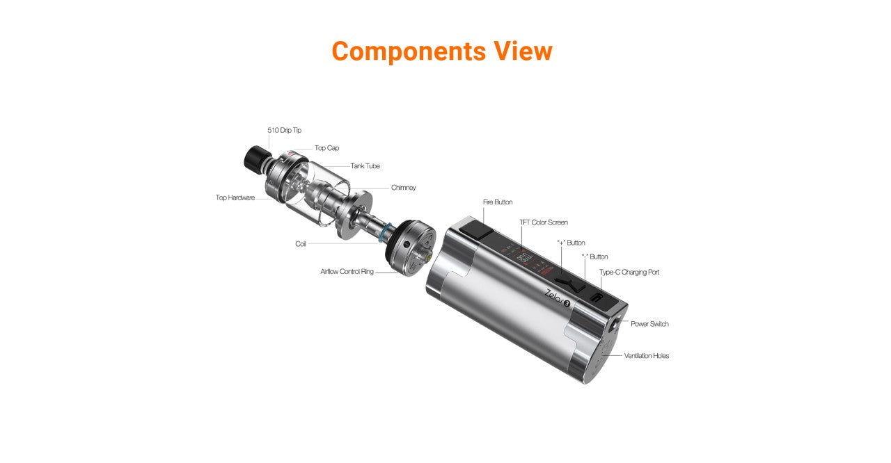 Aspire - Zelos 3 - Black