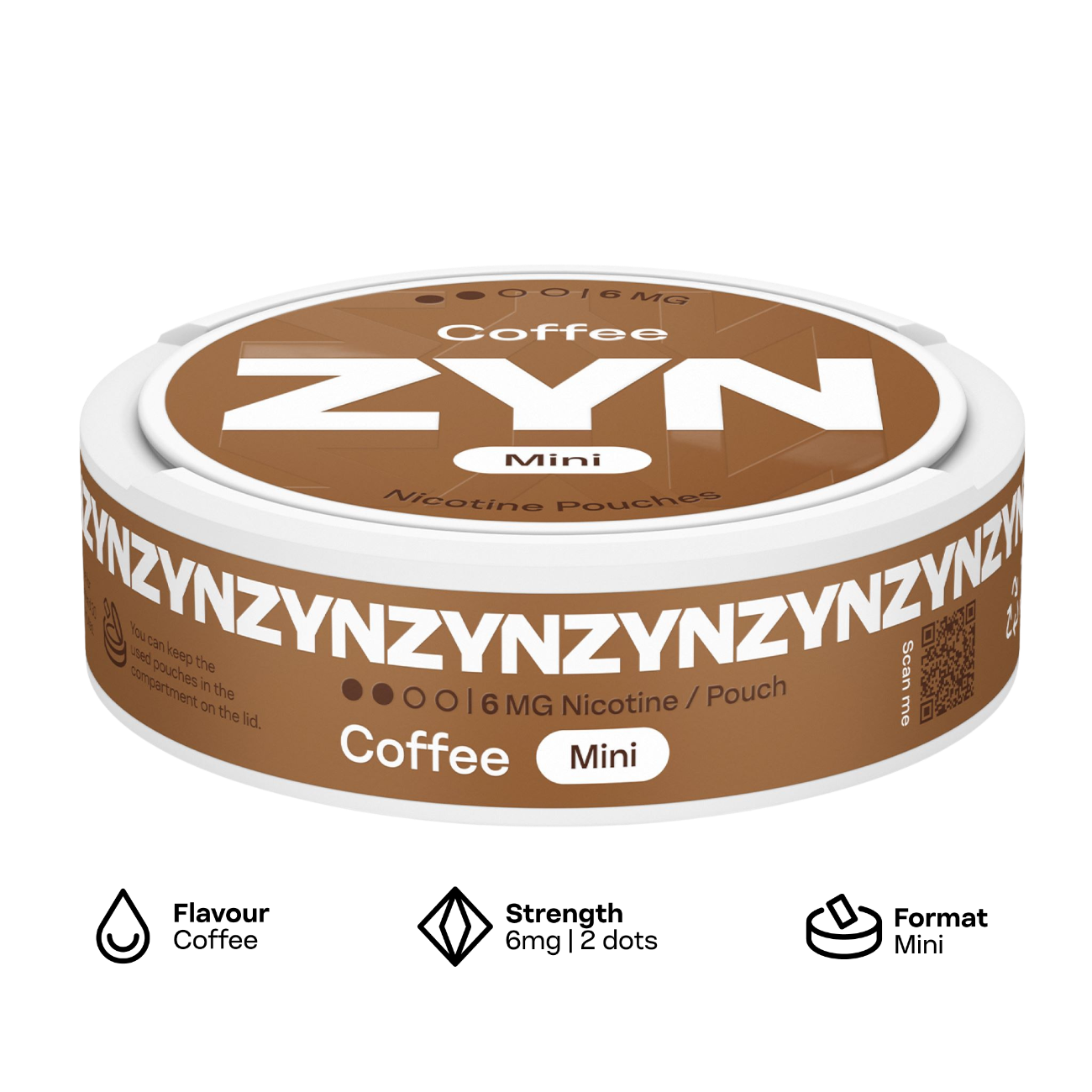 ZYN mini - Coffee - 6mg Pouches