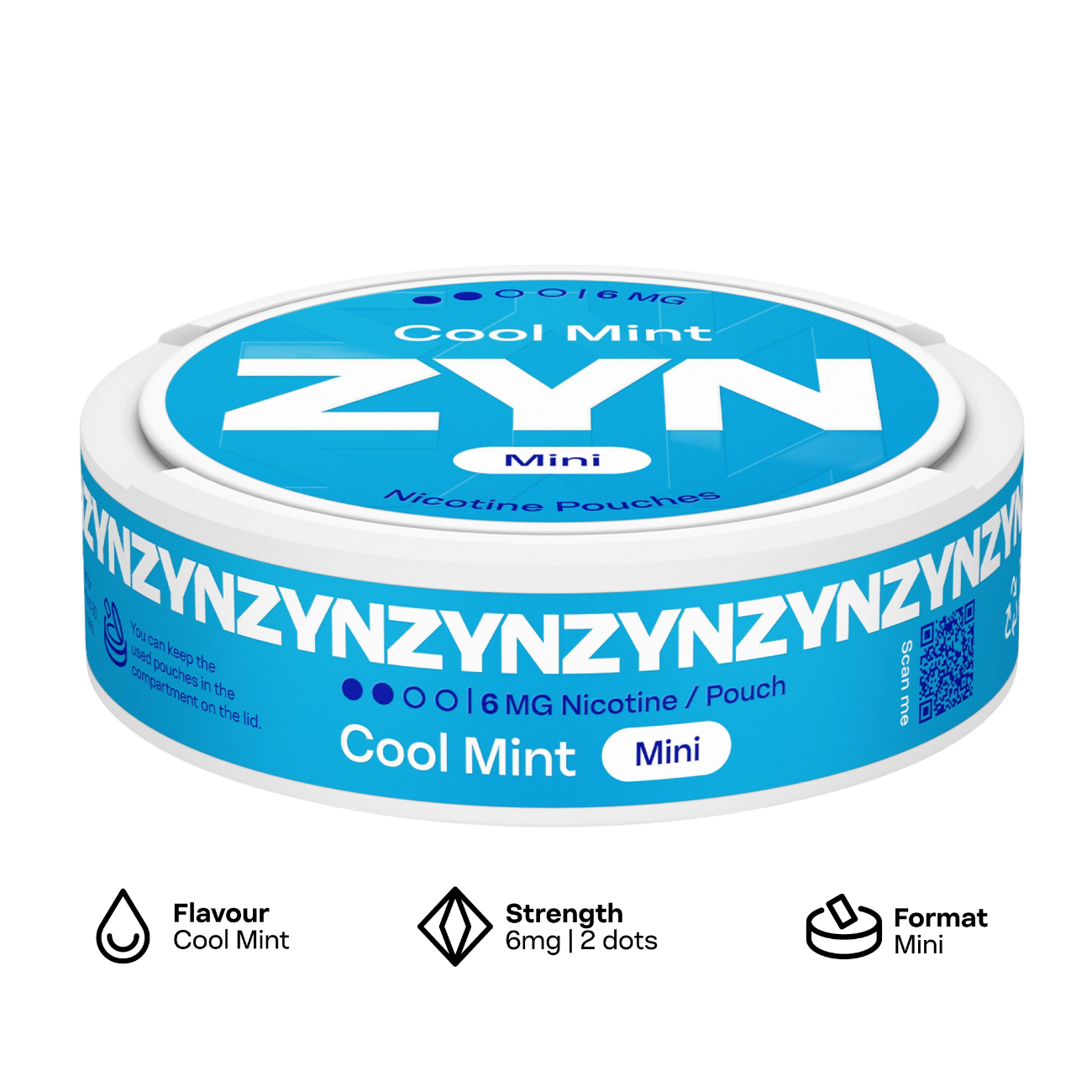 ZYN mini - Cool Mint - 6mg Pouches