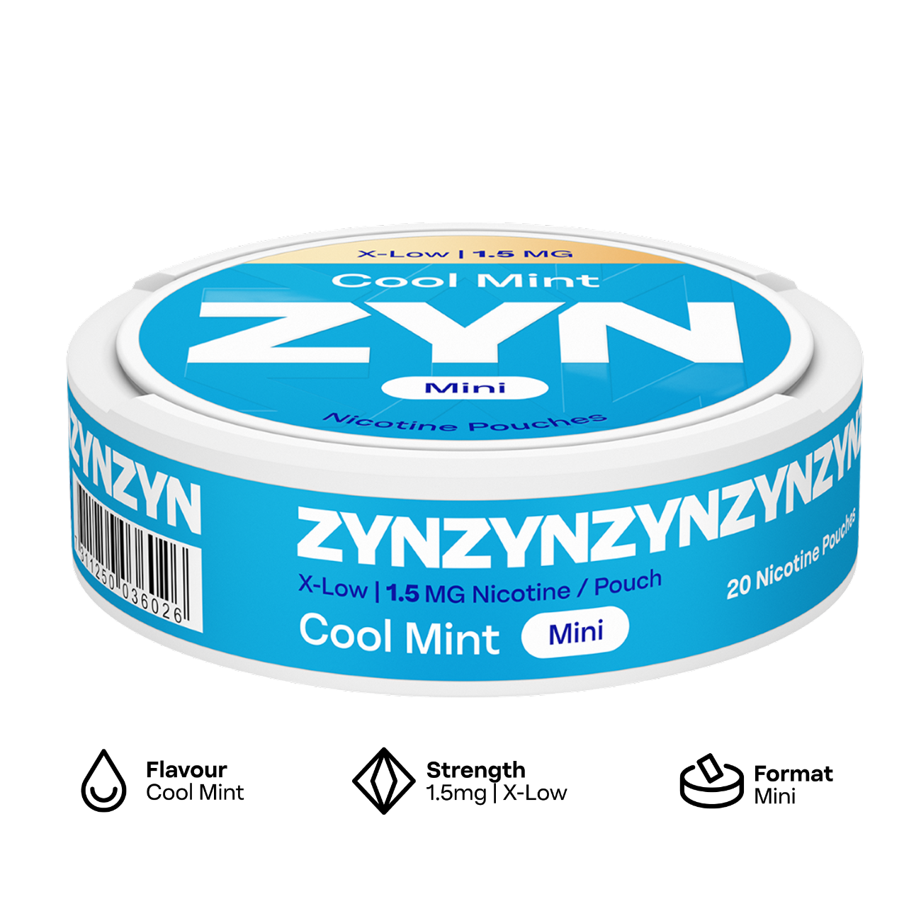 ZYN mini - Cool Mint - 1.5mg Pouches