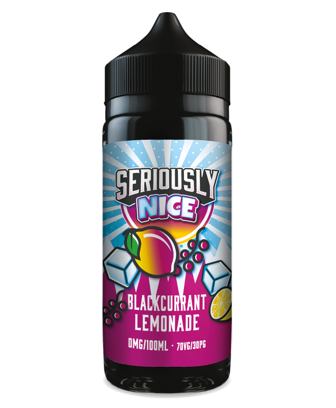 SERIOUSLY NICE - BLACKCURRANT LEMONADE - 100ML